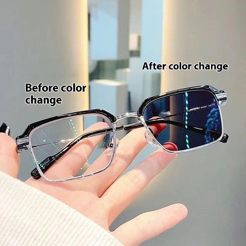 Lunette Photogray Square Anti-lumiere Bleu