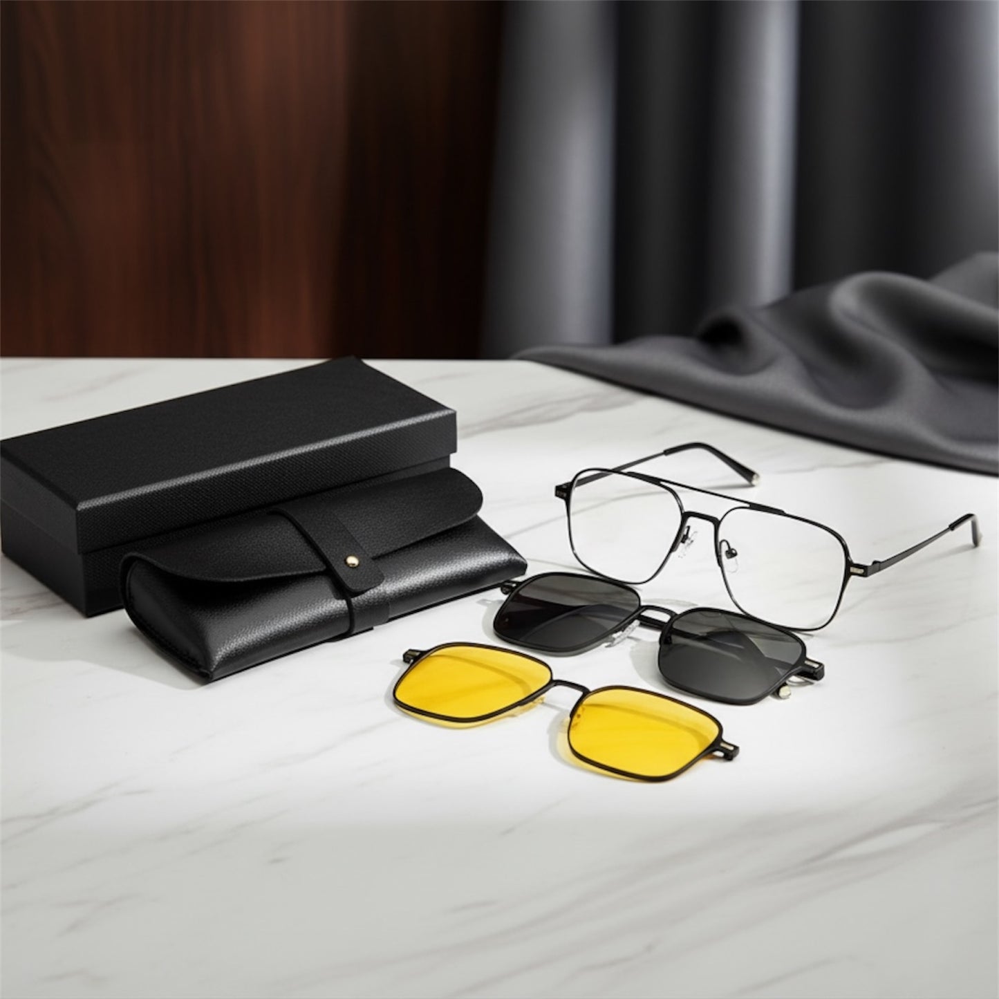 Lunette De Soleil Magnetic Suction Set